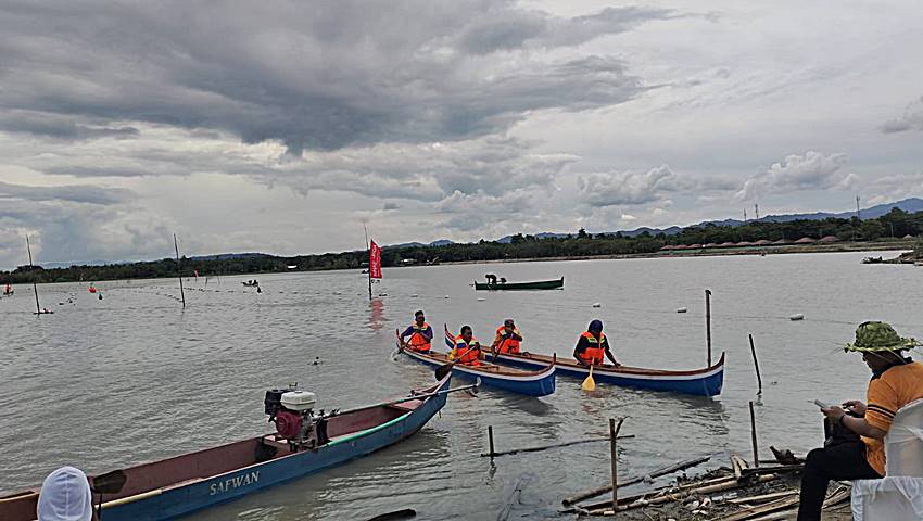 dayung perahu