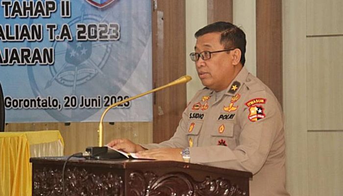 Irwil II Itwasum Polri hadiri Audit Kerja Itwasum Polri di Polda Gorontalo