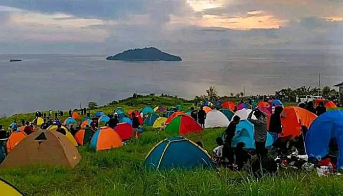Menikmati Akhir Pekan di Bukit Ceria Desa Dunu Gorontalo Utara