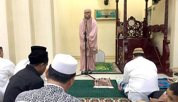Bantu Pembangunan Masjid Al-Amin, Merlan Pakai Dana Pribadi