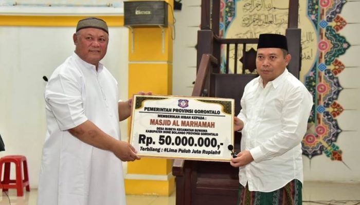 Penjagub Ismail Safari Ramadan di Bone Bolango