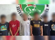 Polres Pohuwato Ringkus Enam Warga Gegara Sabu