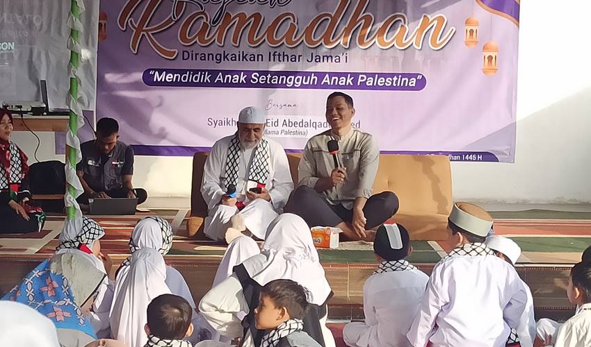 Rutaba Salimah Gorontalo Belajar Al-Qur'an Bersama Ulama Palestina