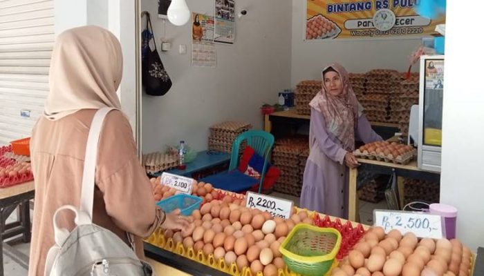 Sepekan Jelang Ramadhan, Harga Telur Ayam di Kota Gorontalo Alami Kenaikan