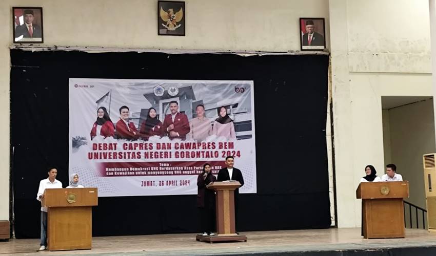 Debat dan Kampanye Pilpres BEM UNG Diharap Berlangsung Aman