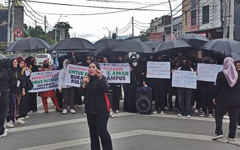 Jejaring Aktivis Perempuan dan Anak Gelar Aksi di Simpang Lima Kota Gorontalo