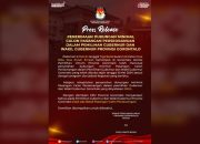 KPU Provinsi Gorontalo Tutup Pendaftaran Calon Perseorangan