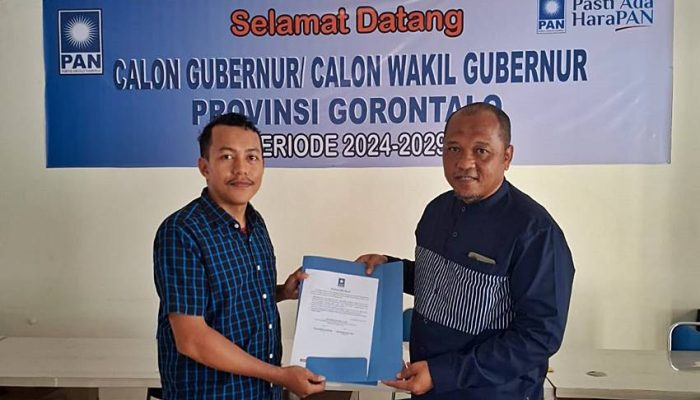 Tonny Uloli Ambil Formulir Cagub Partai Nasdem, PAN dan Demokrat